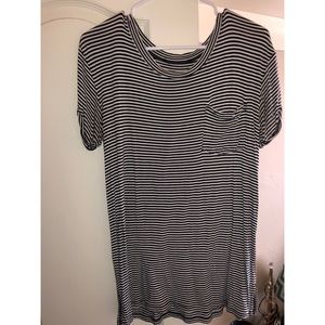 Black & White Striped Shirt